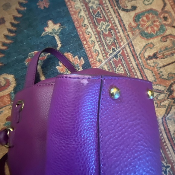 Michael Kors Purple Top handle 3 compartment tote - Picture 9 of 16